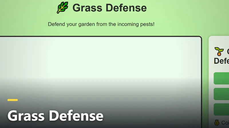 Grass Defense