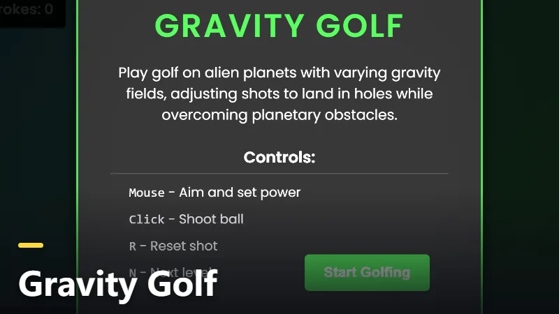 Gravity Golf