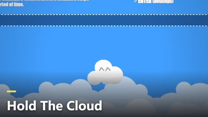 Hold The Cloud