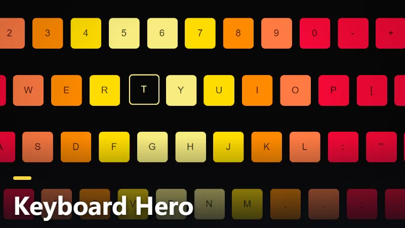 Keyboard Hero