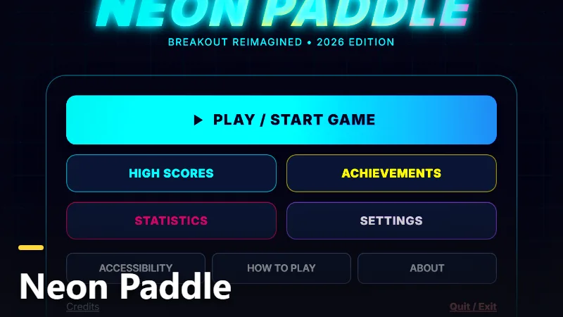 Neon Paddle