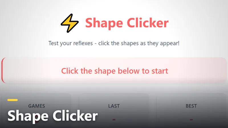 Shape Clicker