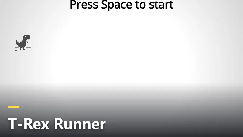 T-Rex Runner