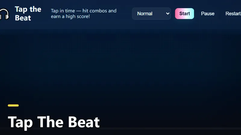 Tap The Beat