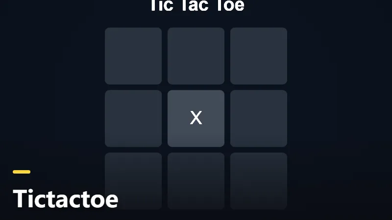 Tictactoe