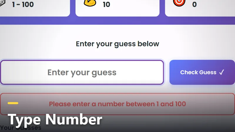 Type Number